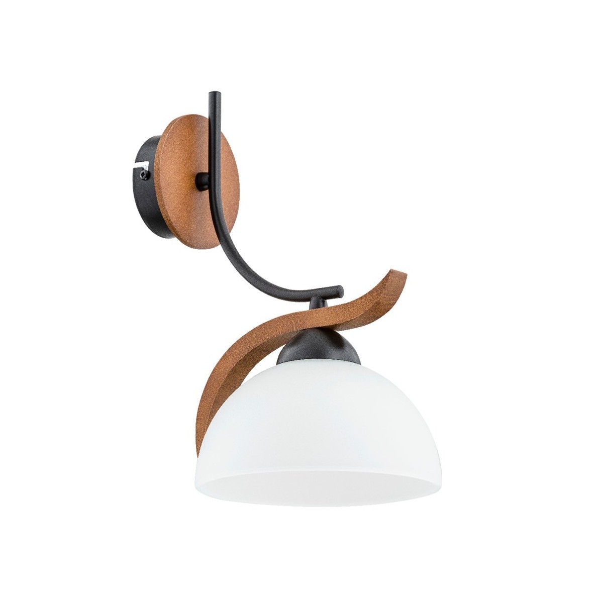 KINKIET ALFA BAFIA DREWNIANY 1xE27