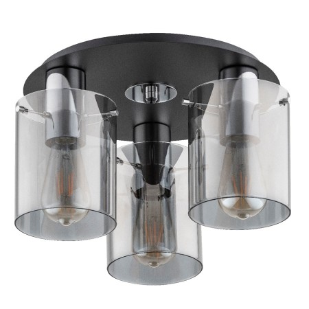 LAMPA SUFITOWA ALFA ATMAN CHROM 3xE27