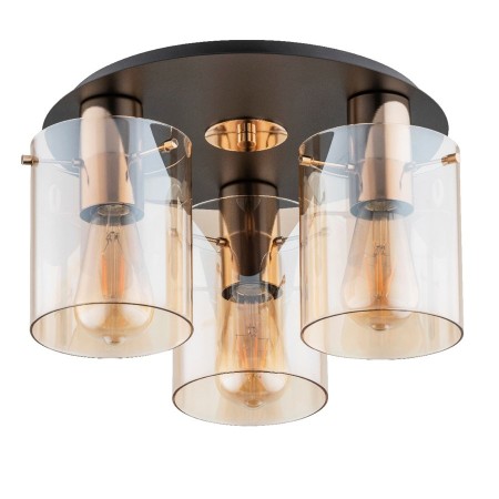 LAMPA SUFITOWA ALFA ATMAN GOLD 3xE27