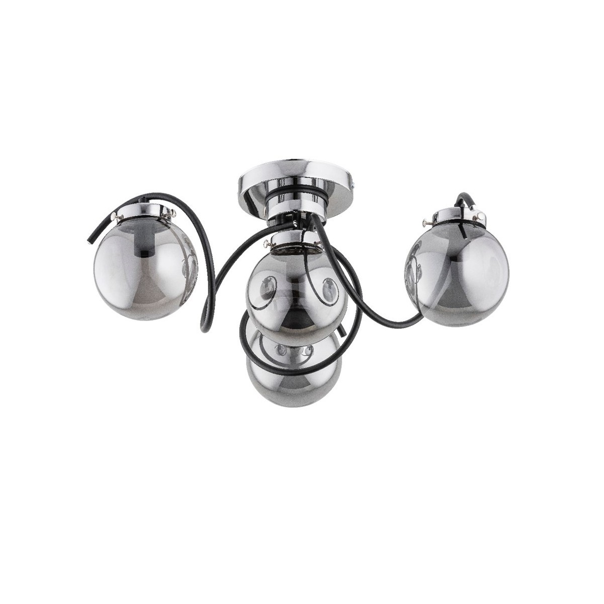 LAMPA SUFITOWA ALFA KRETKA CHROM 4xE14