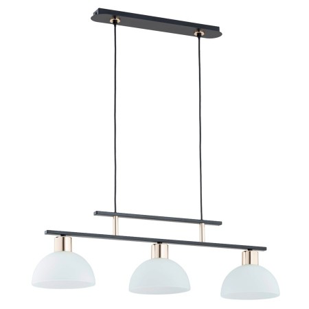 LAMPA WISZĄCA ALFA ETIUDA CZARNA 3xE27
