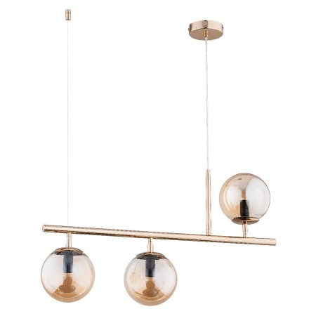 LAMPA WISZĄCA ALFA ABAKUS GOLD 3xE14