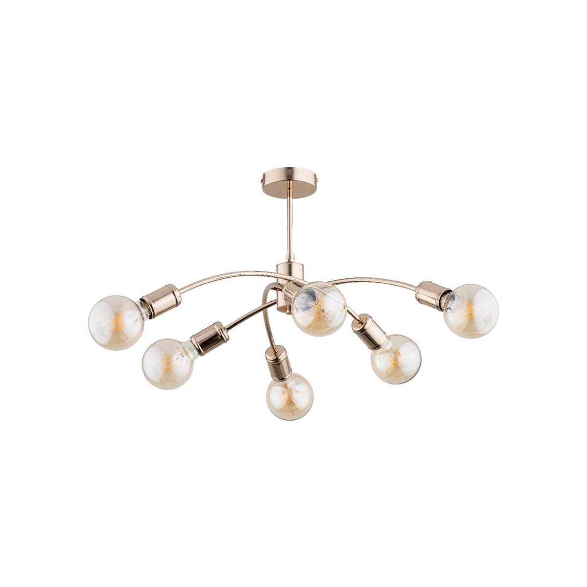 LAMPA SUFITOWA ALFA RALPH GOLD 6xE27