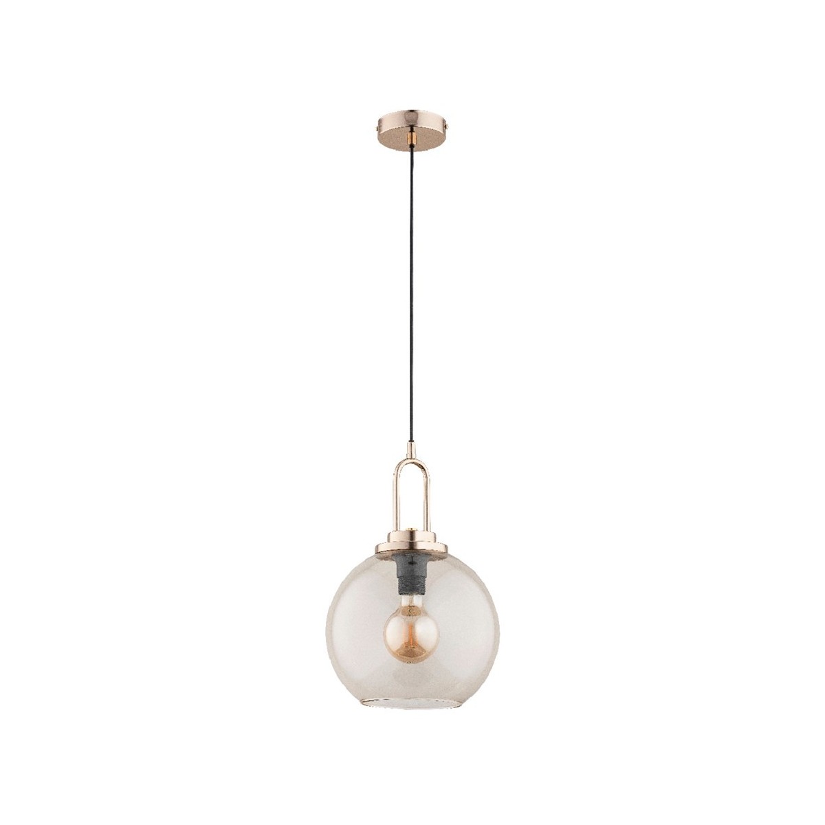 LAMPA WISZĄCA ALFA SEPTUM GOLD 1xE27