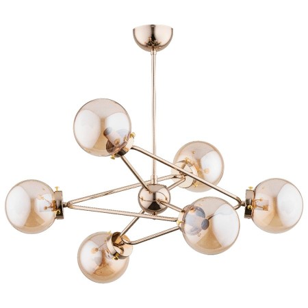 LAMPA SUFITOWA ALFA RESTO GOLD 6xE14