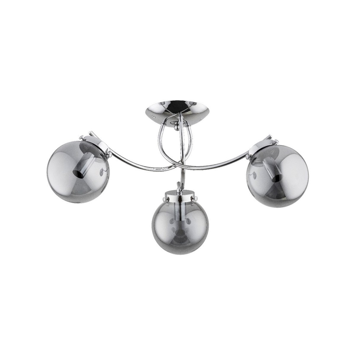 LAMPA SUFITOWA ALFA LUCIE CHROM 3xE14