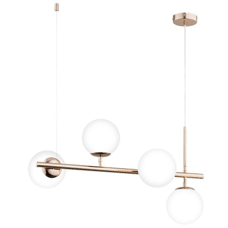 LAMPA WISZĄCA ALFA VINCI GOLD 4xE14