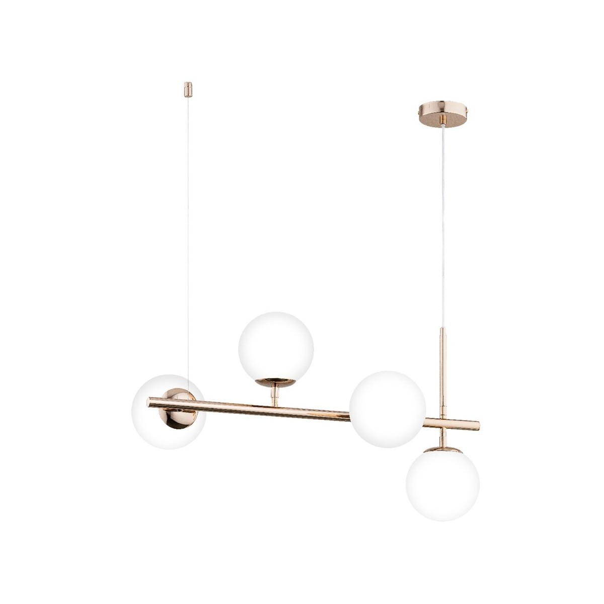 LAMPA WISZĄCA ALFA VINCI GOLD 4xE14