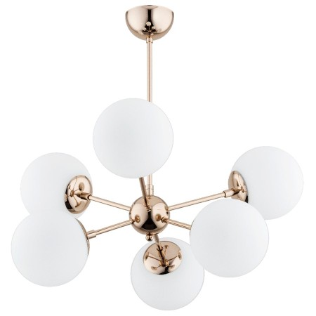 LAMPA SUFITOWA ALFA SANDY GOLD 6xE14