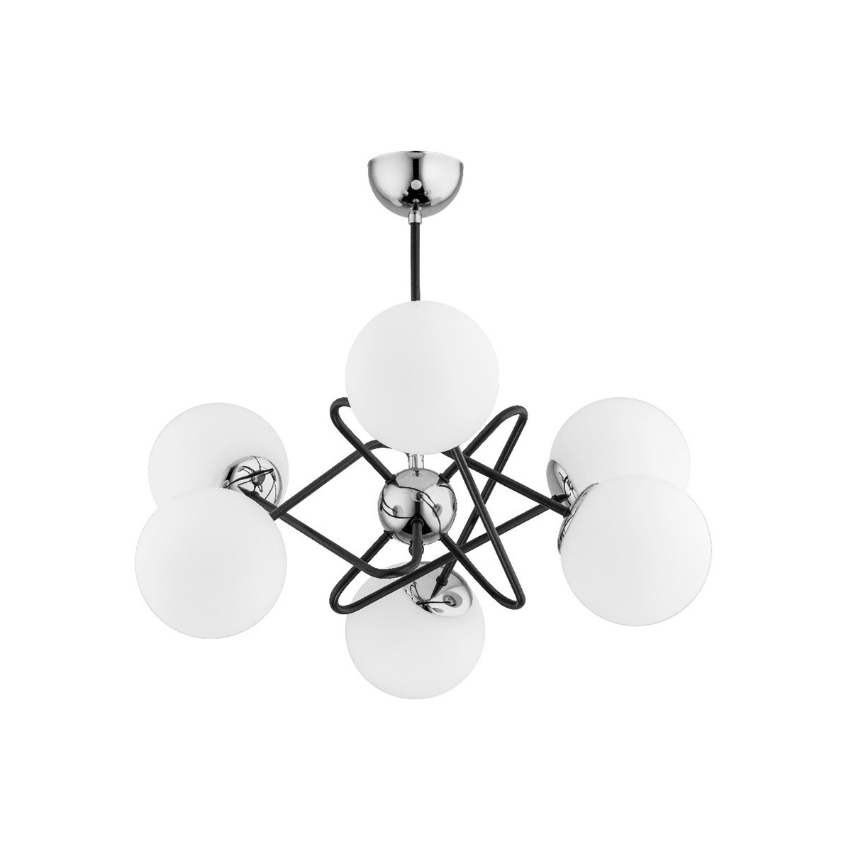 LAMPA SUFITOWA ALFA VIRGINIA CHROM 6xE14