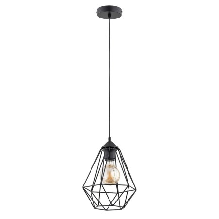 LAMPA WISZĄCA ALFA KOSMOS CZARNA 1xE27
