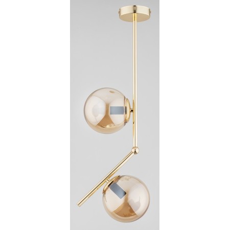 LAMPA SUFITOWA ALFA LIBERTY GOLD 2xE14