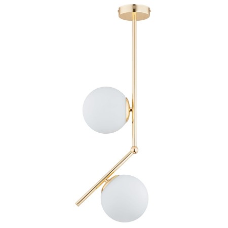 LAMPA SUFITOWA ALFA LIBERTY MIX GOLD 2xE14