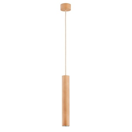 LAMPA WISZĄCA ALFA ANAID RUSTIKAL DREWNIANA 1xGU10 LED
