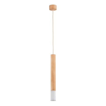 LAMPA WISZĄCA ALFA ADORI RUSTIKAL DREWNIANA 1xE14