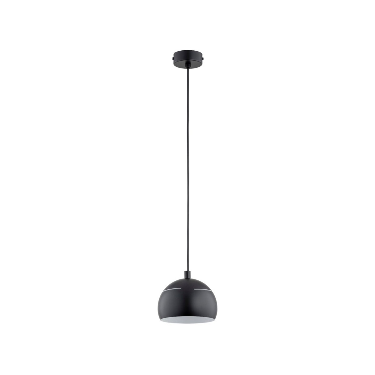 LAMPA WISZĄCA ALFA PLUS CZARNA 1xE14