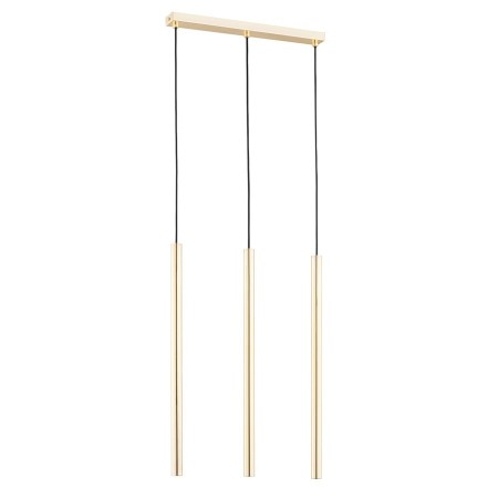 LAMPA WISZĄCA ALFA COLLET GOLD 3xG9 LED