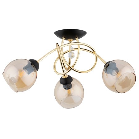 LAMPA SUFITOWA ALFA MODENA GOLD 3xE27