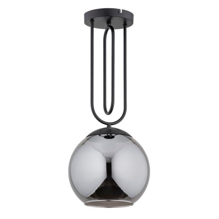 LAMPA SUFITOWA ALFA RITA CZARNA 1xE27