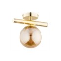 LAMPA SUFITOWA ALFA ERAL GOLD 1xE14