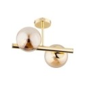 LAMPA SUFITOWA ALFA ERAL GOLD 2xE14