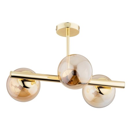 LAMPA SUFITOWA ALFA ERAL GOLD 3xE14