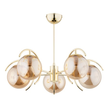 LAMPA SUFITOWA ALFA EL-DORADO GOLD 5xE14