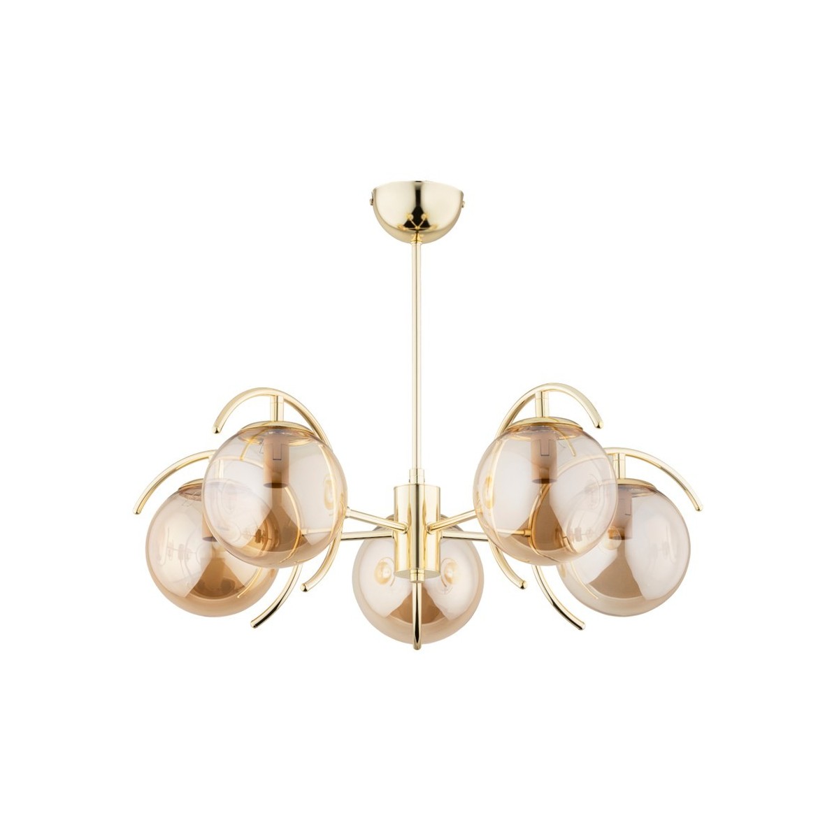 LAMPA SUFITOWA ALFA EL-DORADO GOLD 5xE14