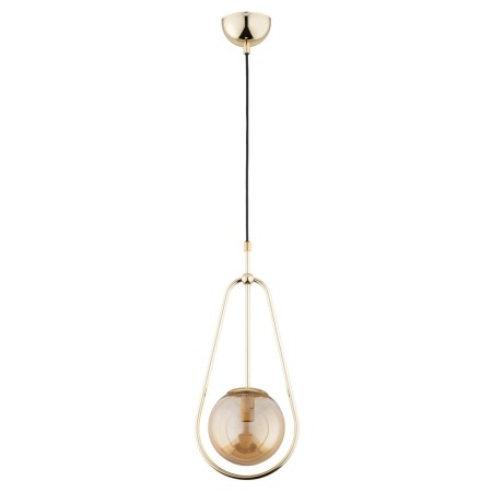 LAMPA WISZĄCA ALFA EL-DORADO ZŁOTA 1xE14