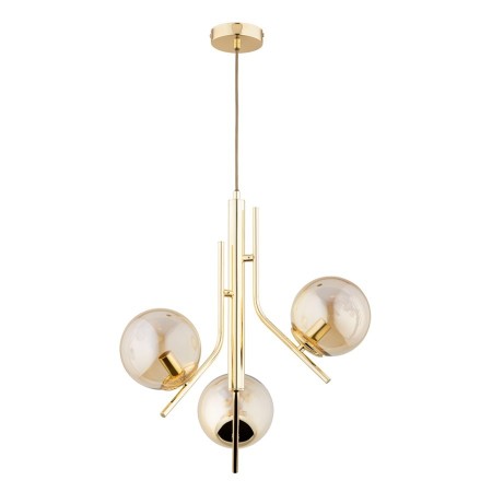 LAMPA WISZĄCA ALFA ESTEL GOLD 3xE14