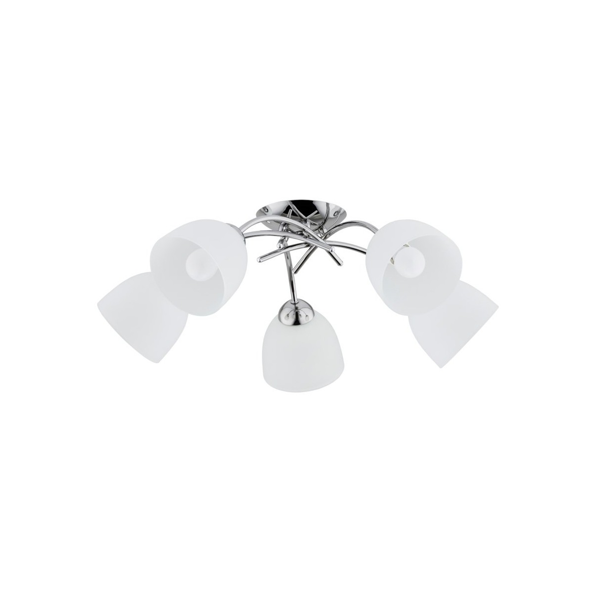 LAMPA SUFITOWA ALFA MIRAŻ CHROM 5xE27