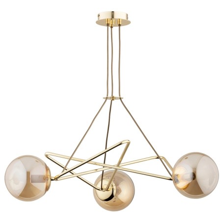 LAMPA SUFITOWA ALFA TRISTAN GOLD 3xE14