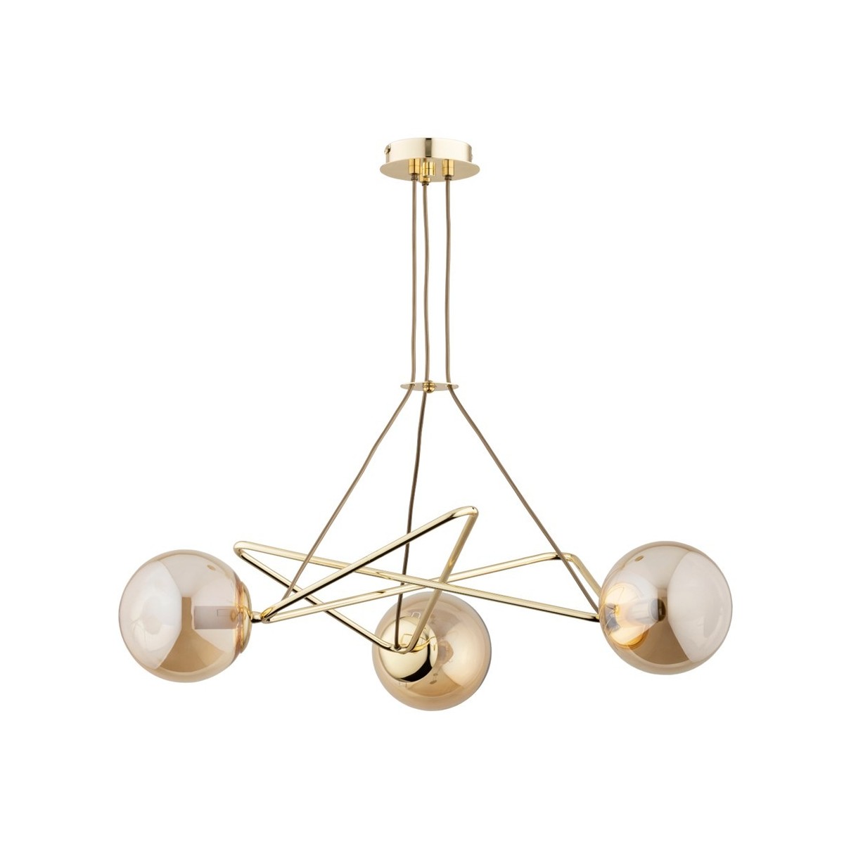 LAMPA SUFITOWA ALFA TRISTAN GOLD 3xE14