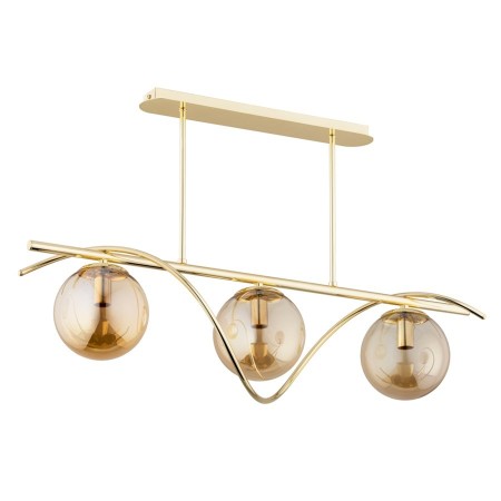 LAMPA SUFITOWA ALFA VARNA GOLD 3xE14