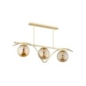 LAMPA SUFITOWA ALFA VARNA GOLD 3xE14