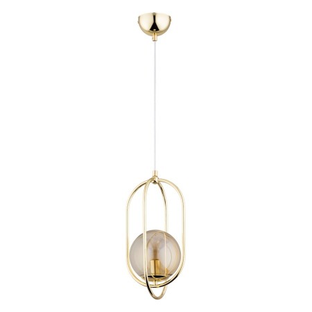 LAMPA WISZĄCA ALFA BINAR GOLD 1xE14