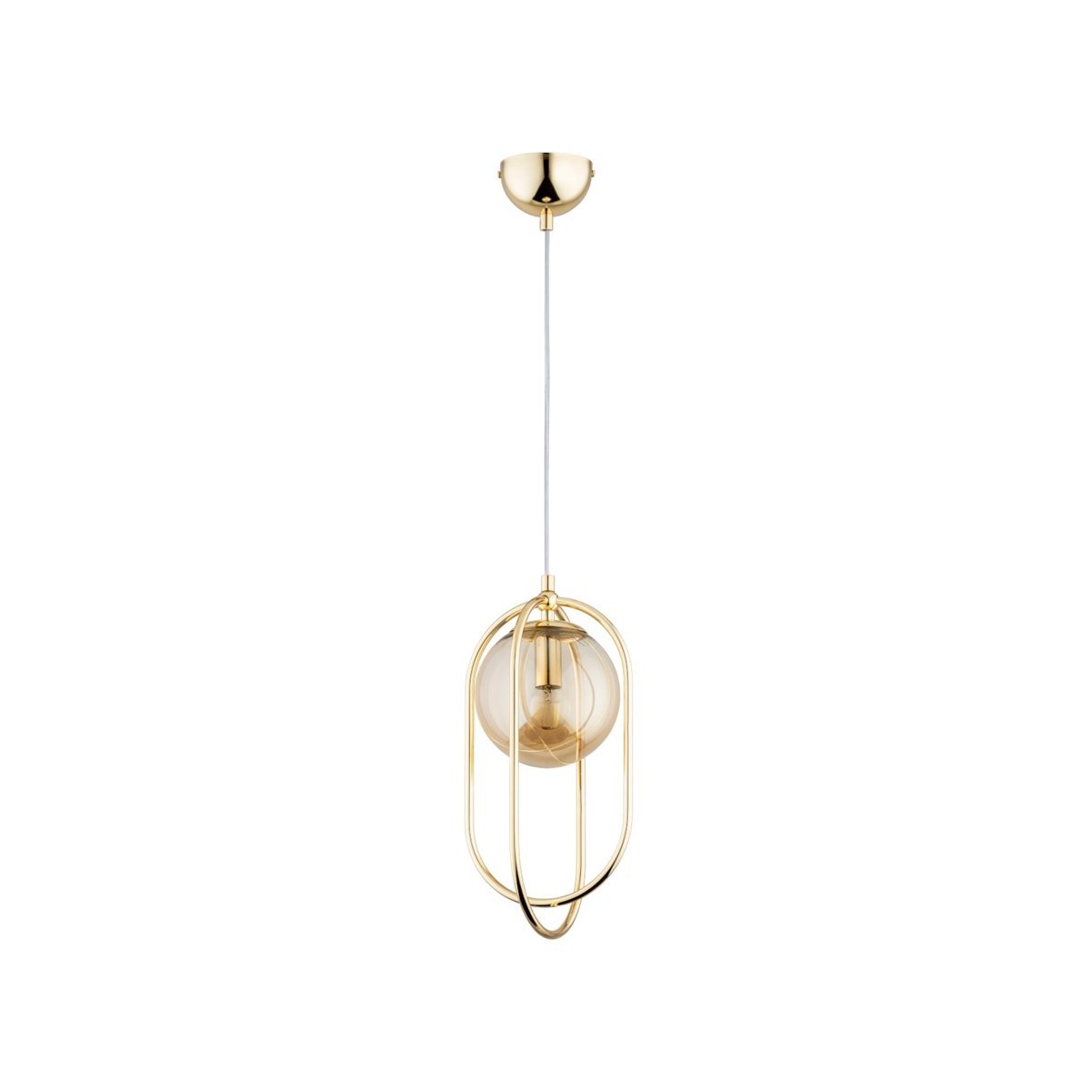 LAMPA WISZĄCA ALFA BINAR TOP GOLD 1xE14