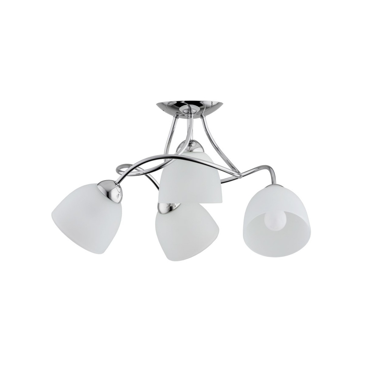 LAMPA SUFITOWA ALFA ZAFIRA CHROM 3xE27