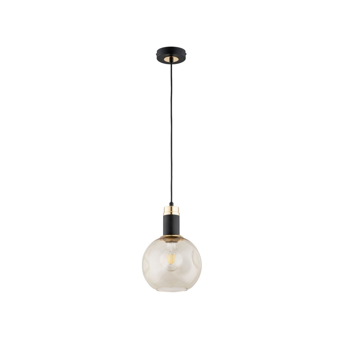 LAMPA WISZĄCA ALFA ADEL GOLD 1xE27