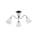 LAMPA SUFITOWA ALFA ARIEL CZARNY CHROM 3xE27