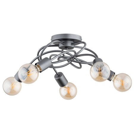 LAMPA SUFITOWA ALFA MAXIS SILVER 5xE27