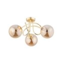 LAMPA SUFITOWA ALFA BANKO GOLD 3xE14