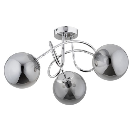 LAMPA SUFITOWA ALFA BANKO CHROM 3xE14