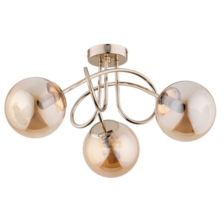 LAMPA SUFITOWA ALFA BANKO GOLD 3xE14