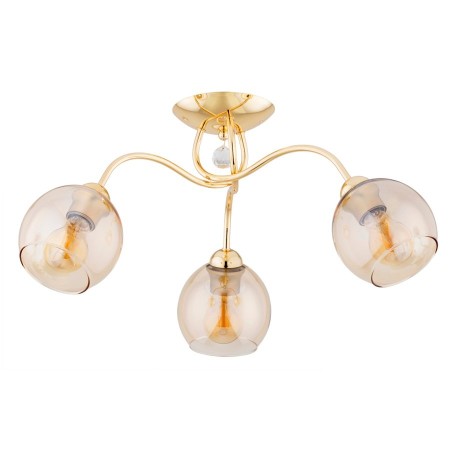 LAMPA SUFITOWA ALFA AMARILLO GOLD 3xE27