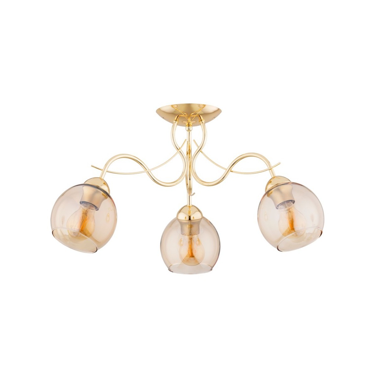 LAMPA SUFITOWA ALFA NARIA GOLD 3xE27