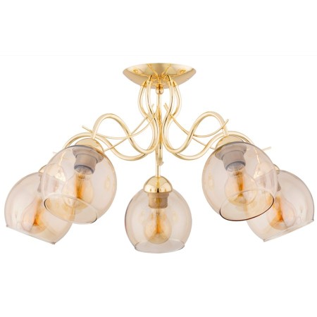 LAMPA SUFITOWA ALFA NARIA GOLD 5xE27