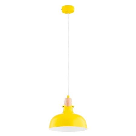 LAMPA WISZĄCA ALFA SOLO GEM ŻÓŁTA 1xE27