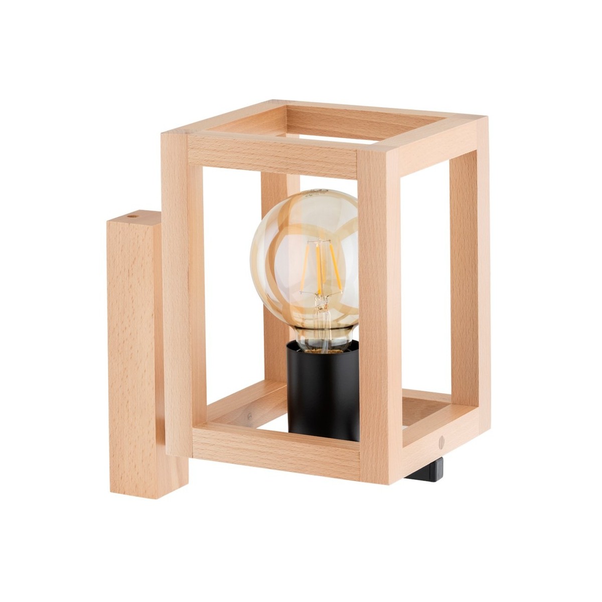 KINKIET ALFA PAKO DREWNIANY 1xE27