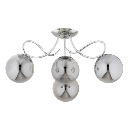 LAMPA SUFITOWA ALFA OXA CHROM 4XE14